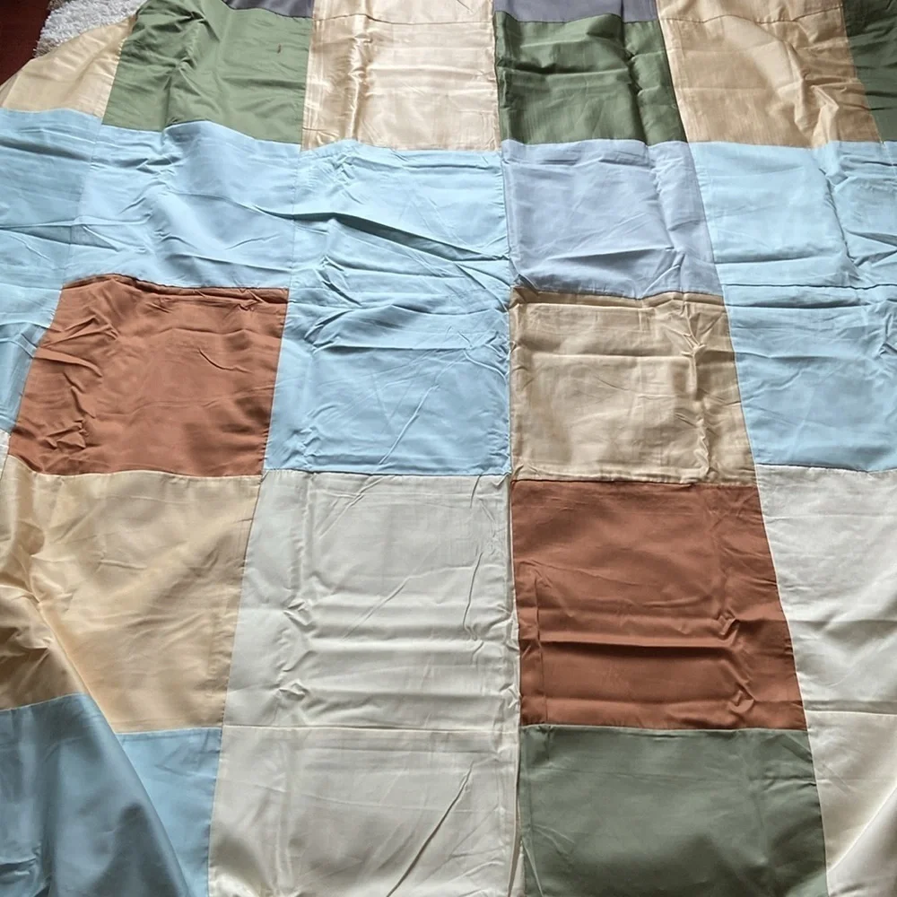Disney Fashion World Full/Queen 6 Piece Patchwork Reversible Bedspread Duvet